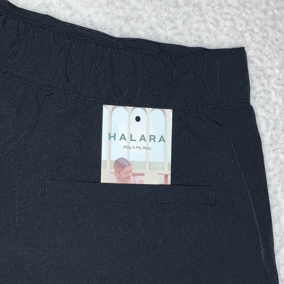 HALARA - New Black Lightweight Skort w/ 2 Front Pockets & 1 Back Pocket (Size M) - Picture 7 of 11